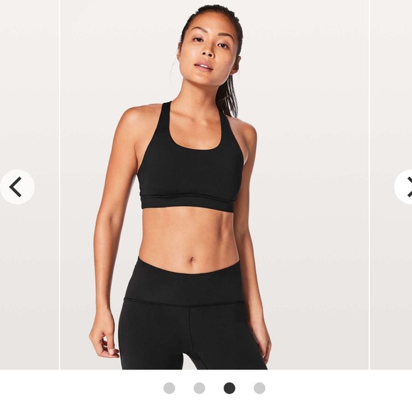 lululemon athletica Other - Lululemon Athletica Time To Sweat Bra- Black Size 6